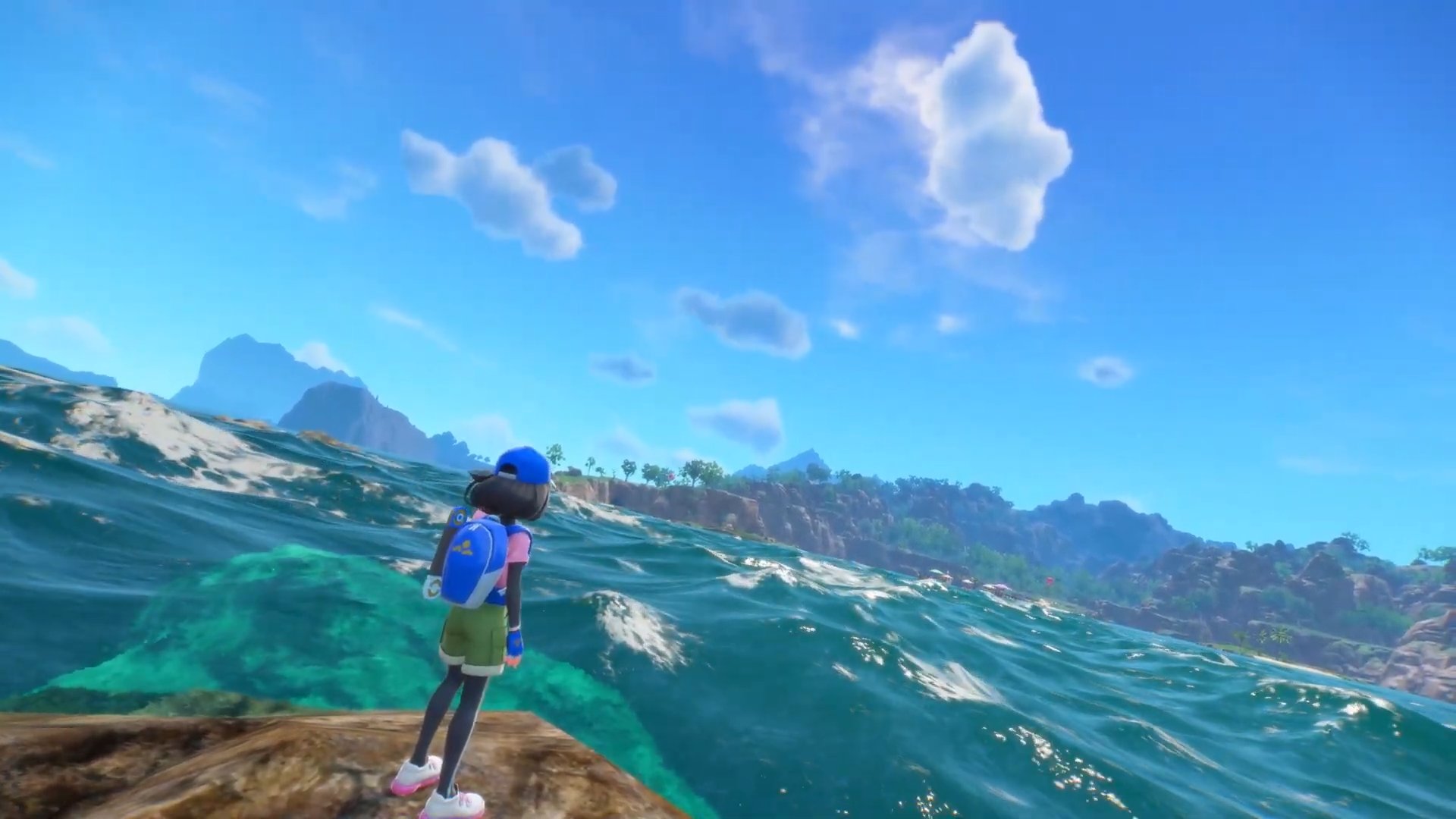 Screenshot from Pok&eacute;mon Wind and Pok&eacute;mon Wave