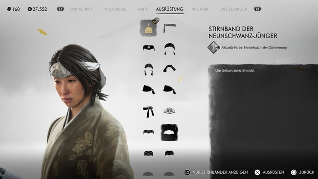 Stirnband der Neunschwanz-Jünger