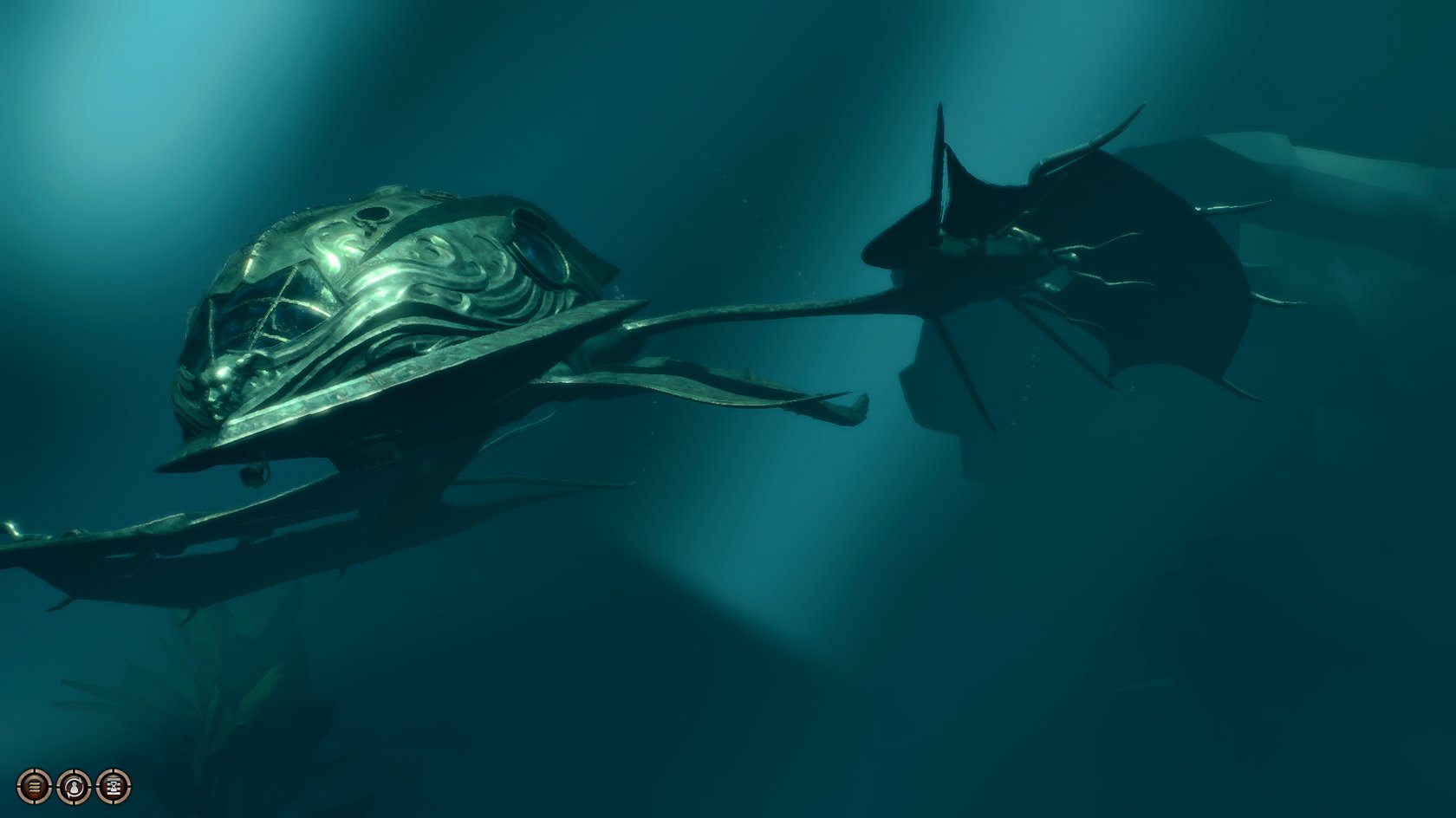Mit dem U-Boot gelangt ihr zu Großherzog Ravengard.