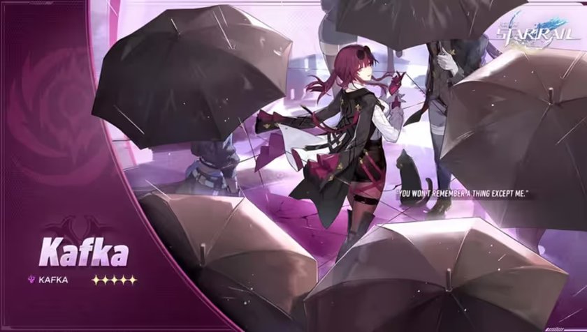 Kafka aus Honkai: Star Rail.