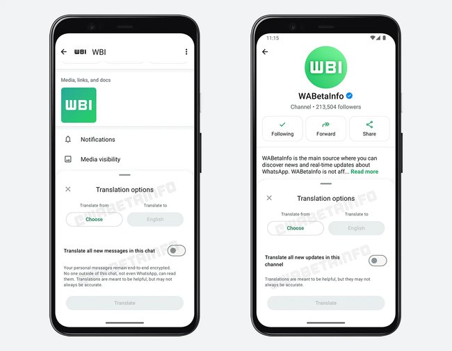 WhatsApp-Übersetzer-WABetaInfo