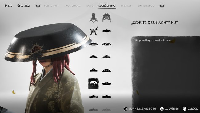 "Schutz der Nacht"-Hut