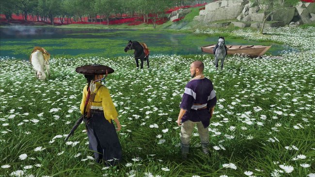 Wenn ihr kein weißes Pferd wollt, könnt ihr es gegen ein schwarzes oder graues Pferd eintauschen.