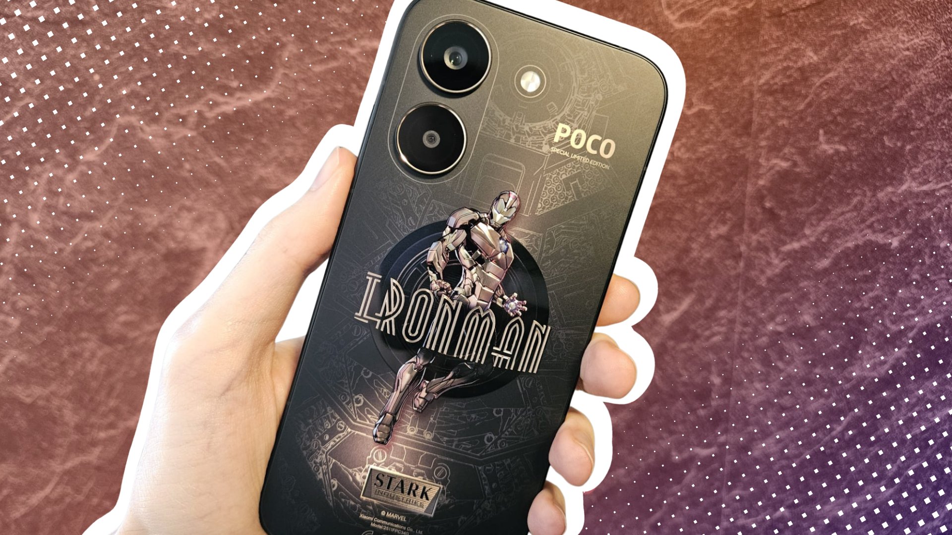 Смартфон Iron Man Xiaomi Poco X8 Pro
