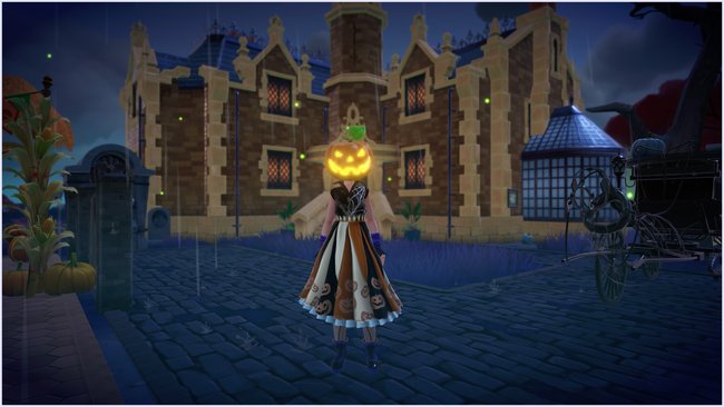 Das am meisten heimgesuchte Haus beim schwebenden Spukfest in Disney Dreamlight Valley