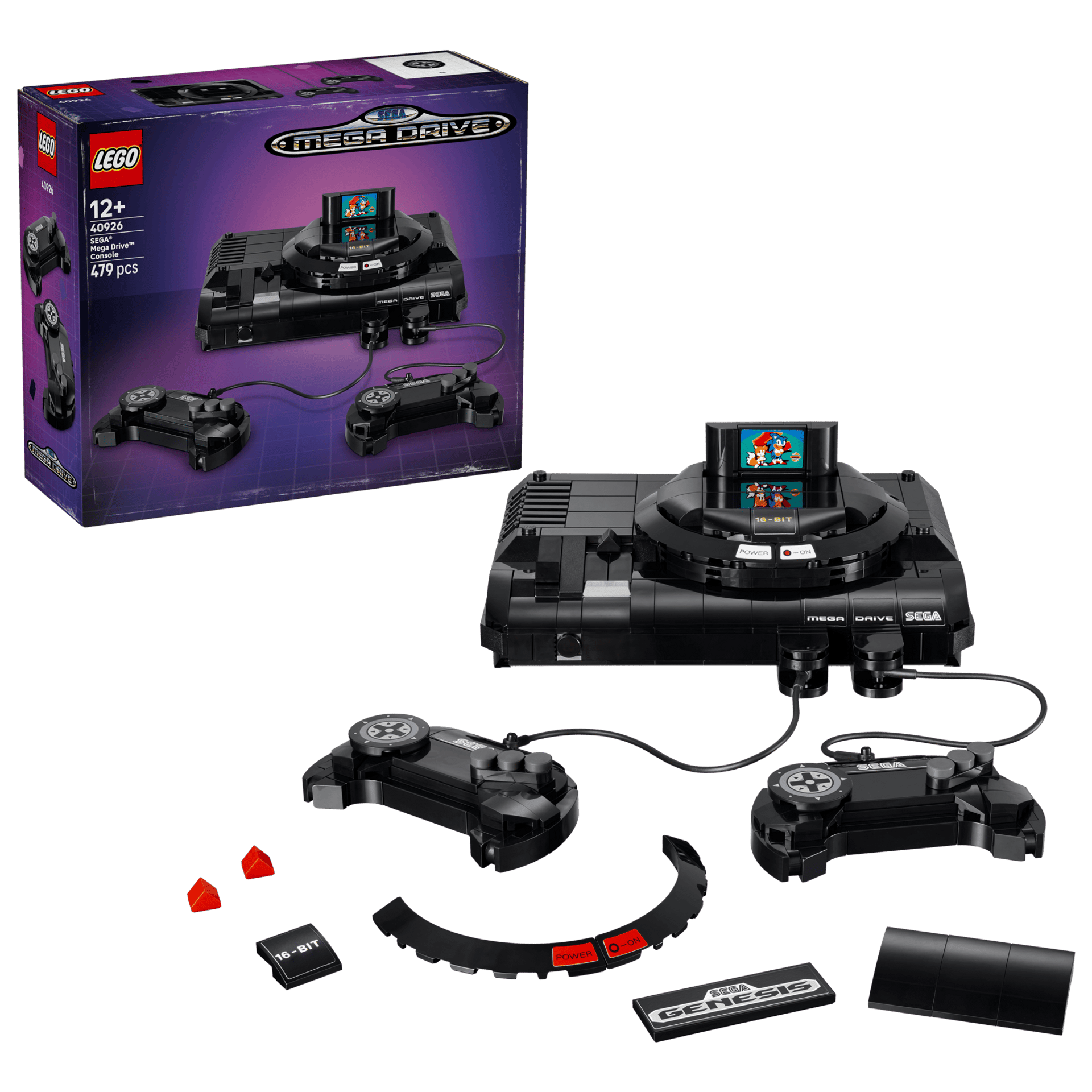 The Lego model from the Sega Mega Drive.