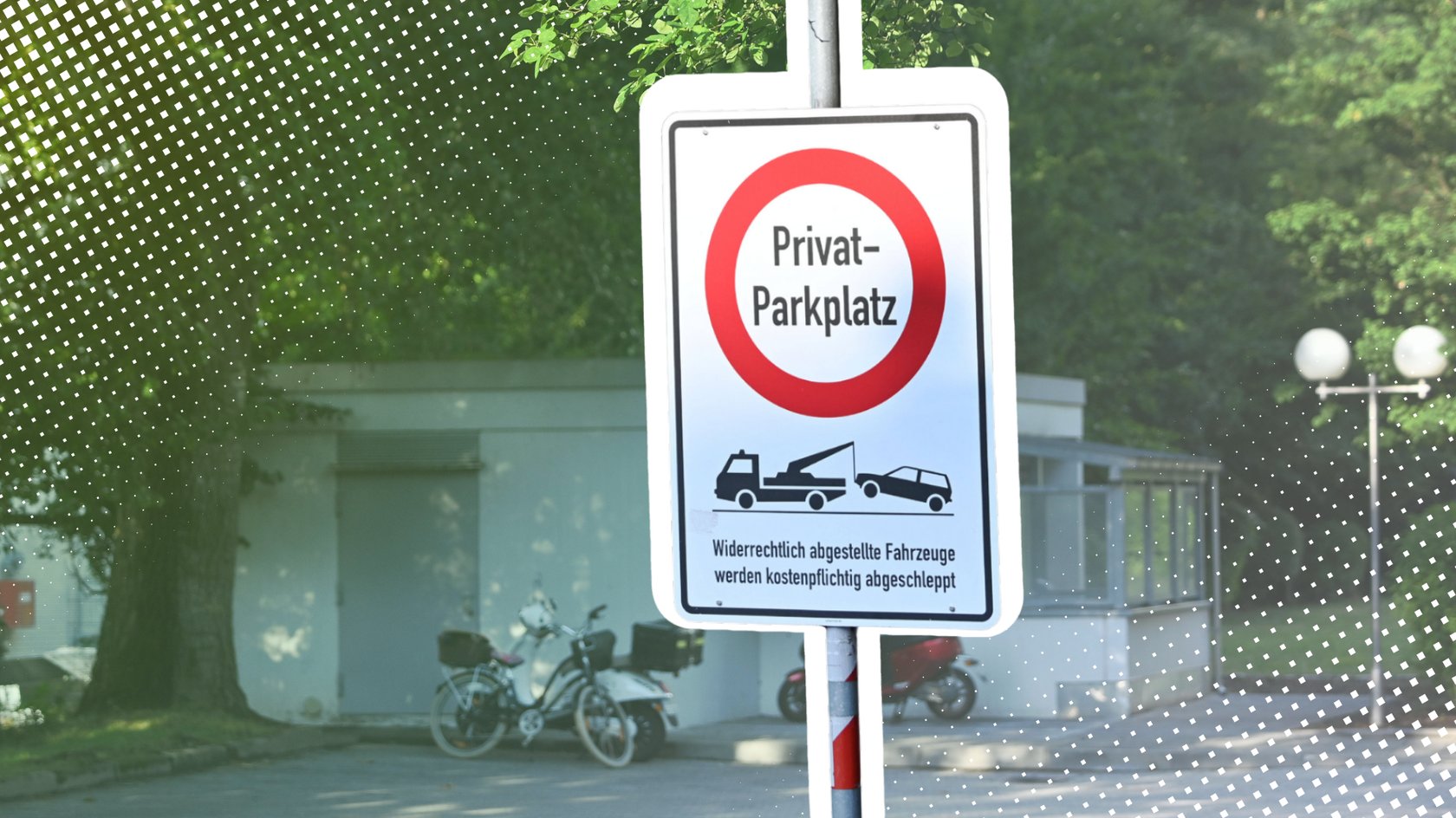 Privatparkplätze sind ein Stück Luxus, werden aber oft fremdgenutzt.