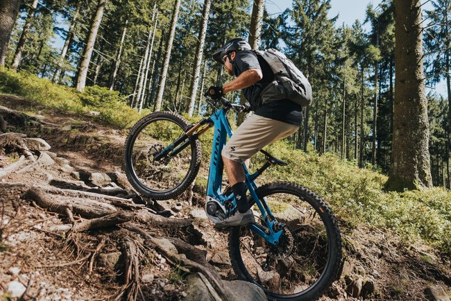 eMTB mit Bosch Motor