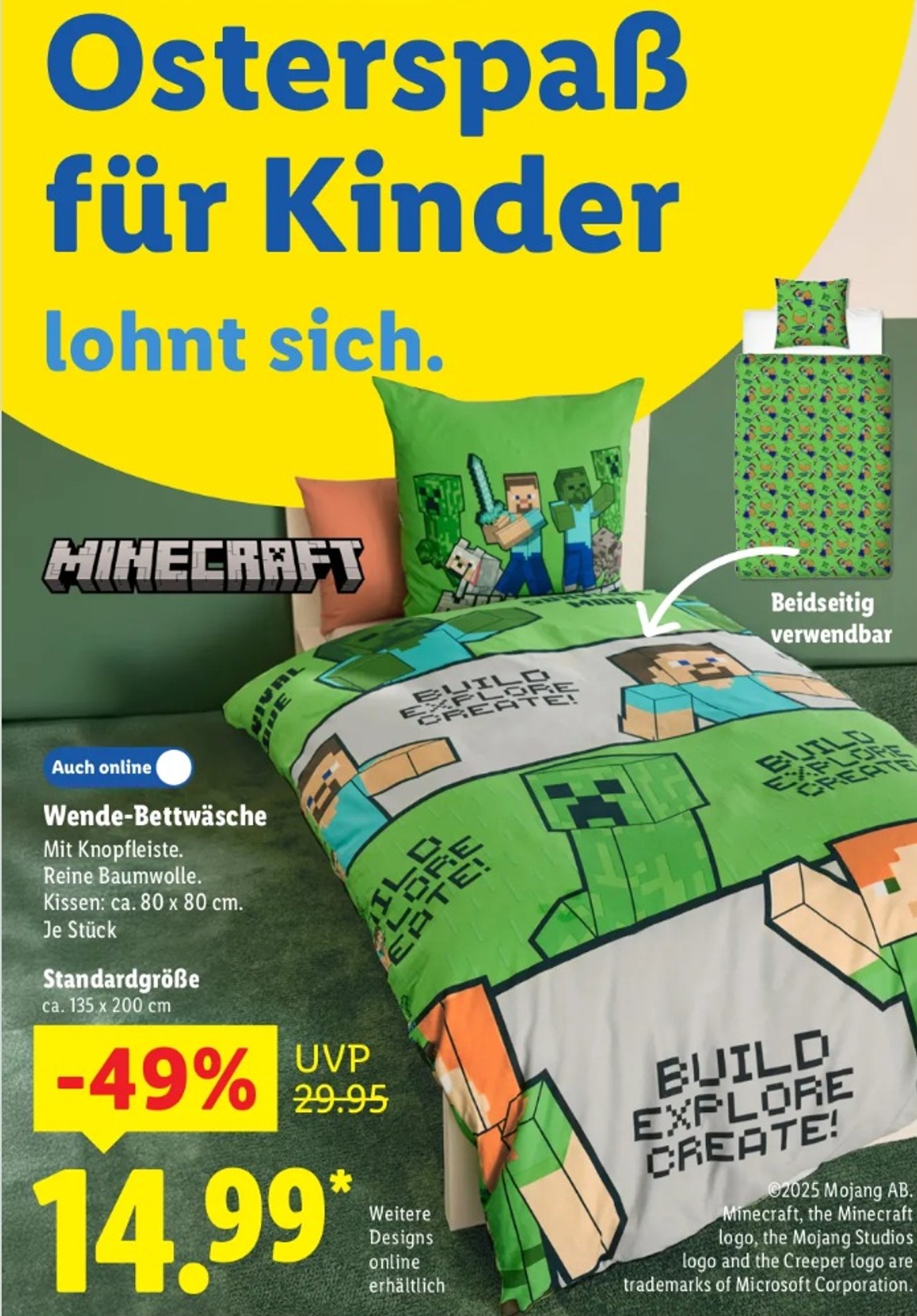 Nur 14,99 Euro: Lidl macht Minecraft-Fans bald eine große Freude