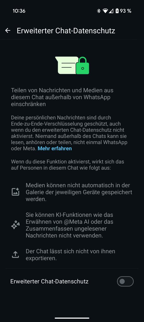 WhatsApp KI Meta AI deaktivieren und lila Kreis entfernen: Wie geht das?