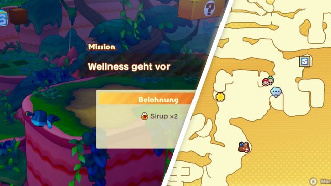 Nebenmission „Wellness geht vor“ in Mario & Luigi: Brothership.