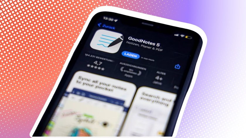 GoodNotes App auf dem Smartphone