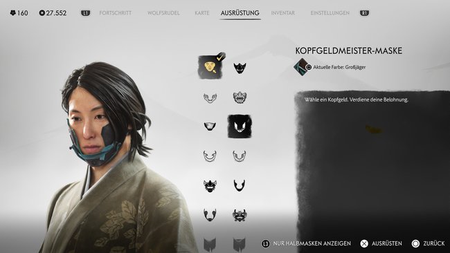 Kopfgeldmeister-Maske