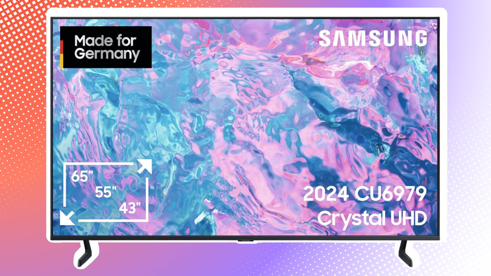 Samsung CU6979 4K-Fernseher Bearbeitung GIGA