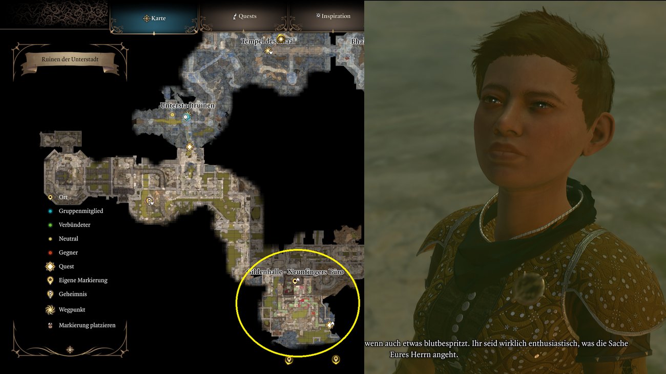 Baldur’s Gate 3 KontorSchatzkammer finden