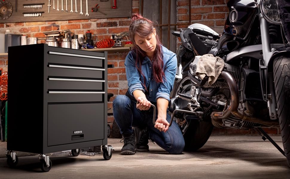 Für 159,89 Euro: Dieser bestückte Werkstattwagen von Amazon bringt Ordnung, spart Zeit und Nerven