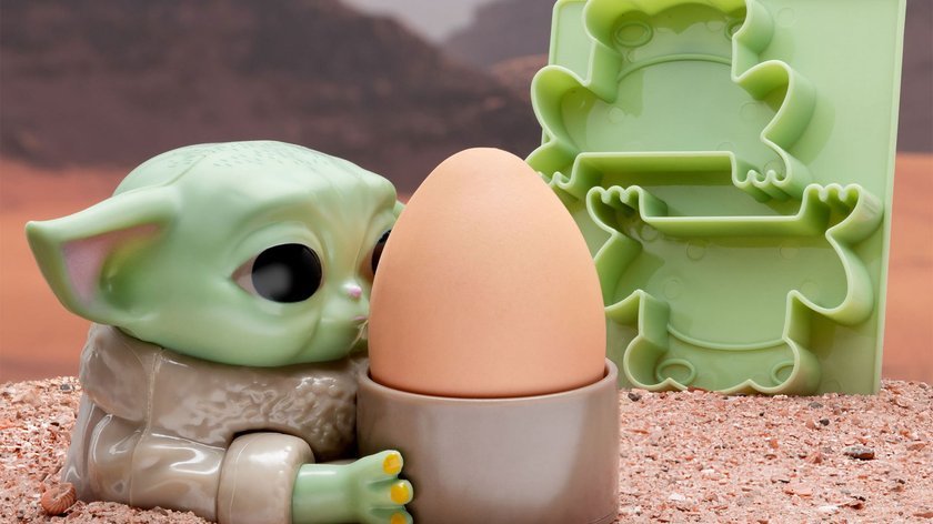 Das Grogu-Frühstücksset von Elbenwald eignet sich für jeden Star-Wars-Fan.