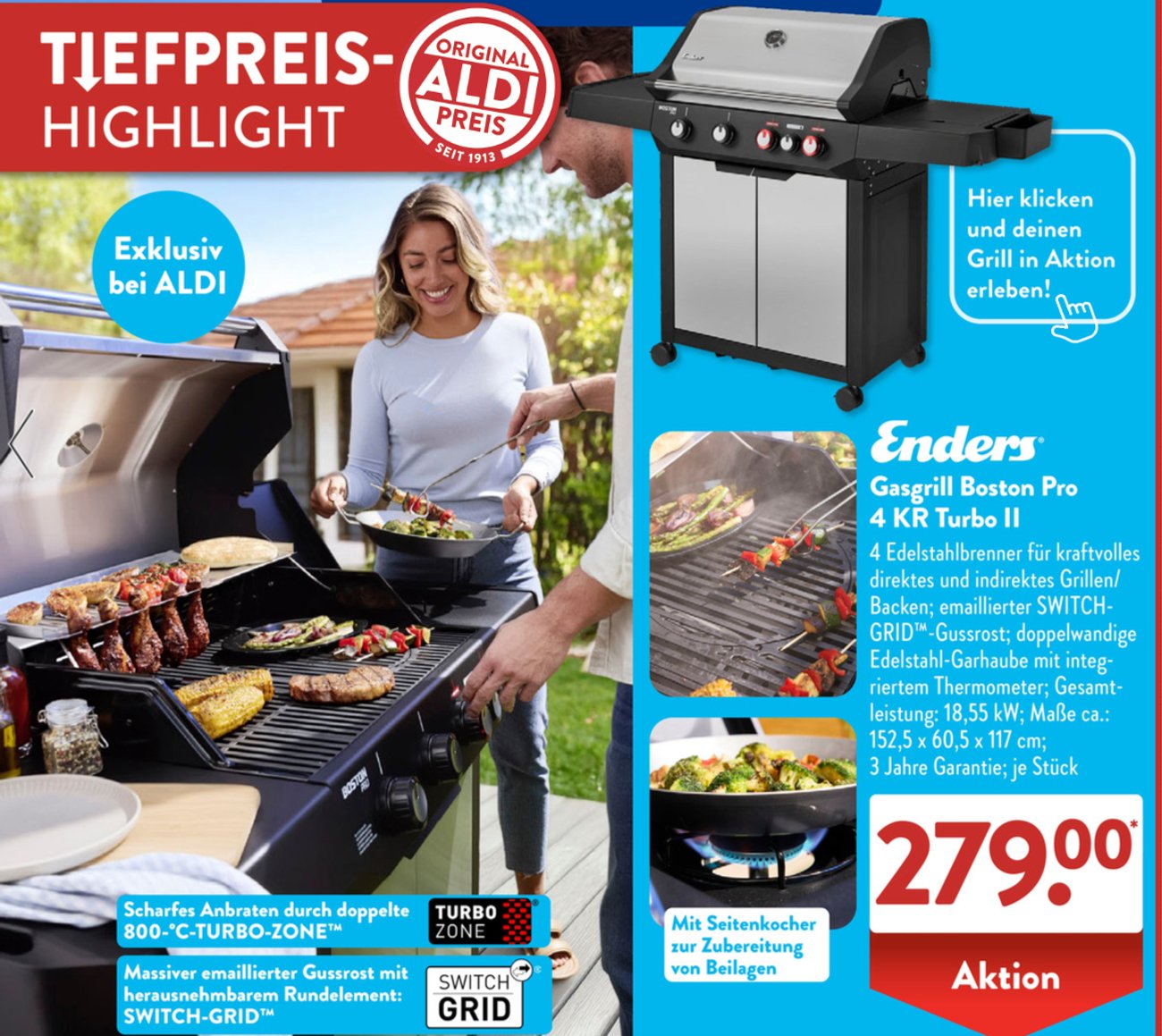 Luxus Aldi Gasgrill 249 Euro Bilder