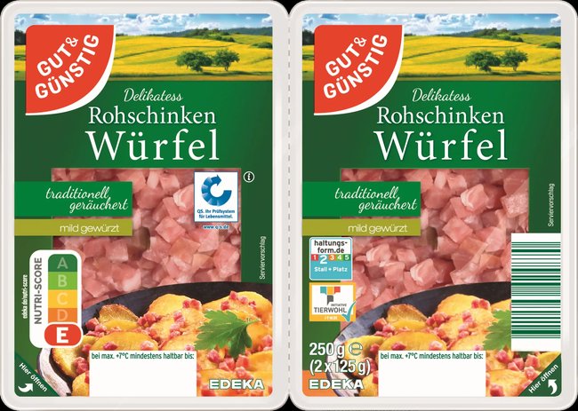 Schinkenwürfel Edeka