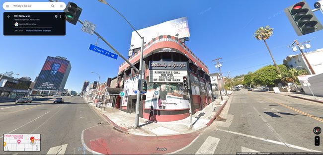 Whisky A Go Go am Sunset Boulevard