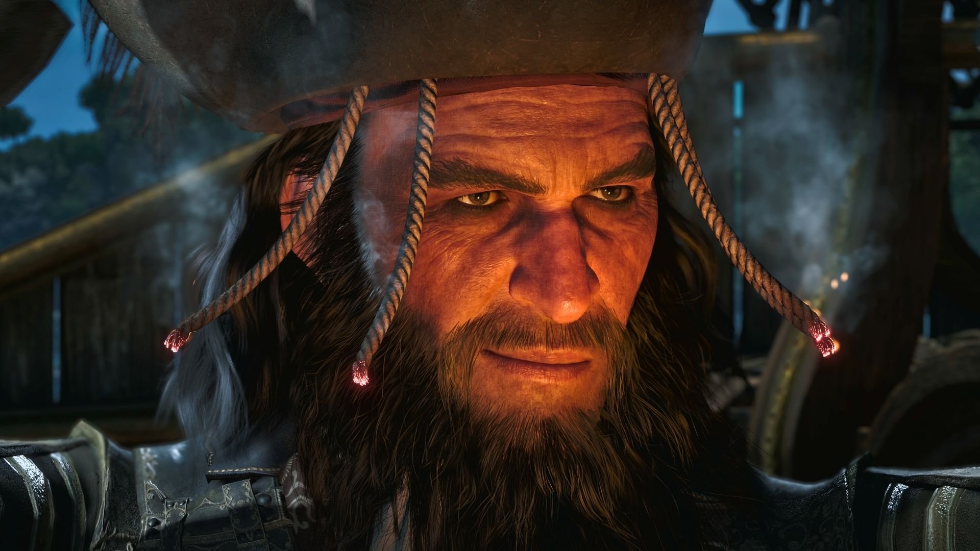 Characters like Blackbeard get even more screen time in the remake.