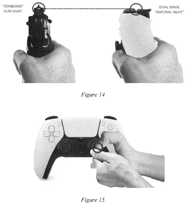 PS5 Patent DualSense Pistole