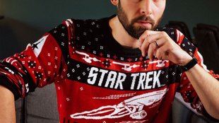 Weihnachtsgeschenk für „Star Trek“-Fans: Strickpullover hier im Angebot