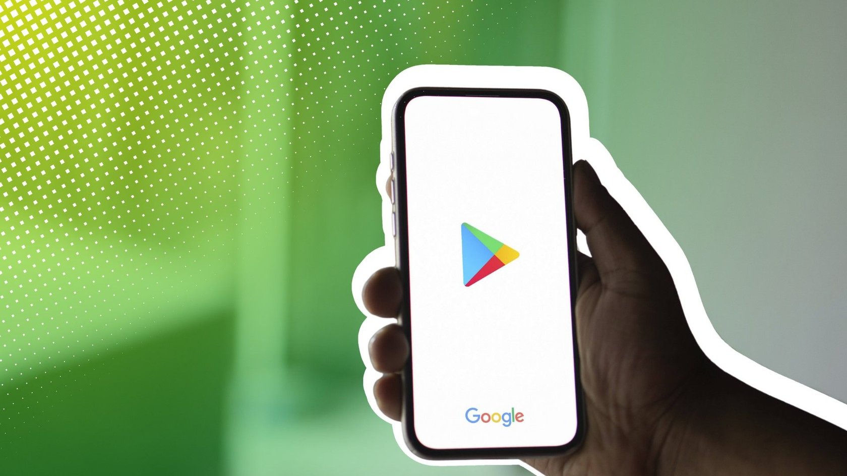 Google Play Store auf einem Handy