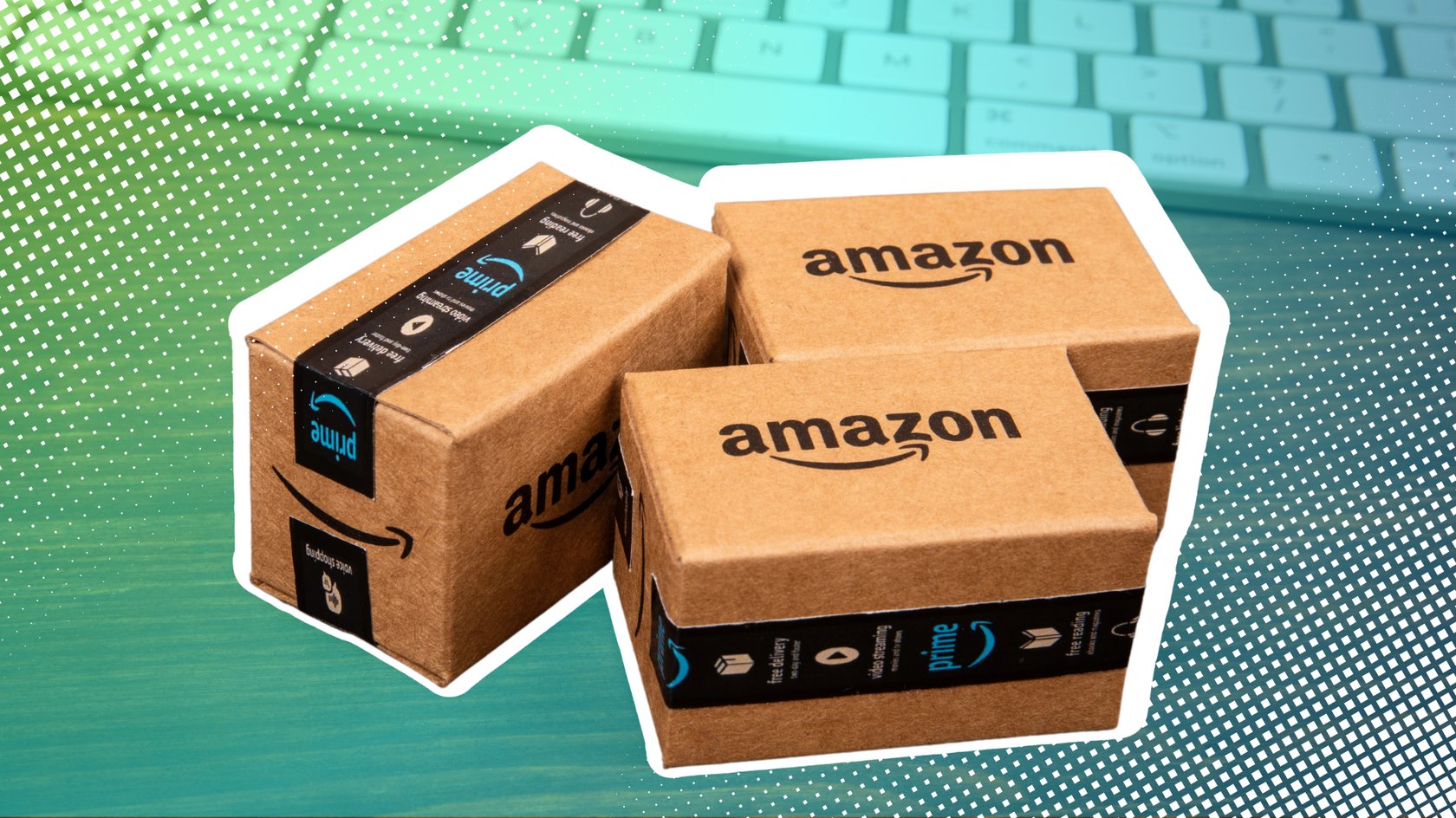 Kleine Amazon-Pakete.