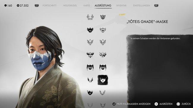 "Yoteis Gnade"-Maske