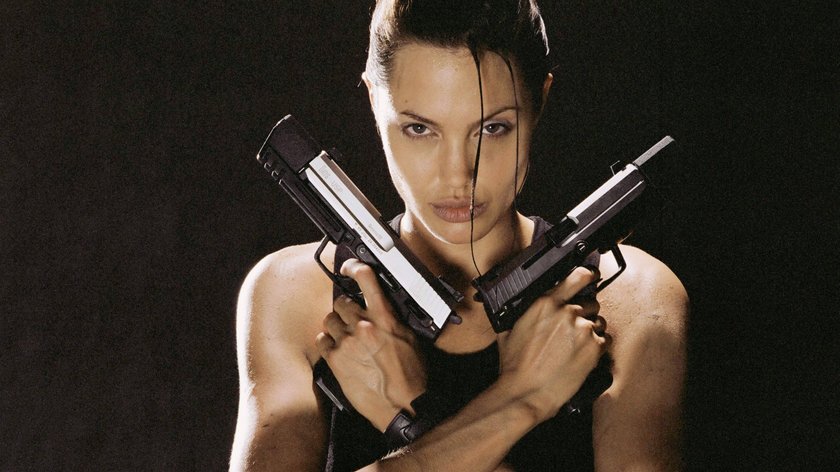 Angelina Jolie schlüpfte als erste Schauspielerin in die Haut der Archäologin Lara Croft.