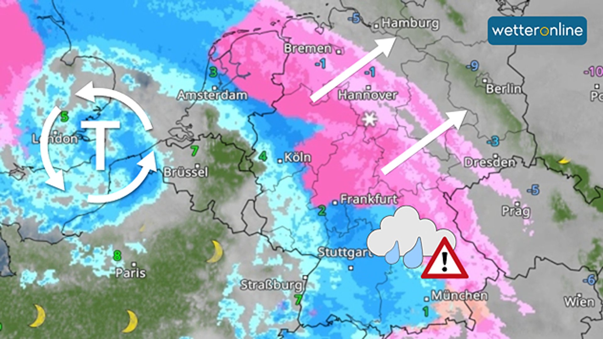 Wetterkarte Deutschland