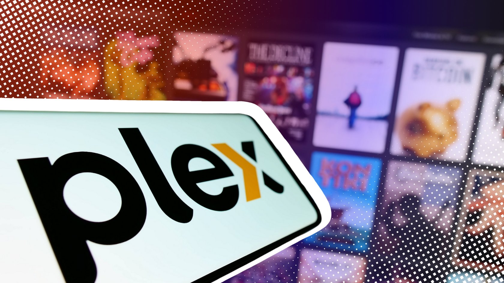 Das Logo vom Streaming-Dienst Plex.