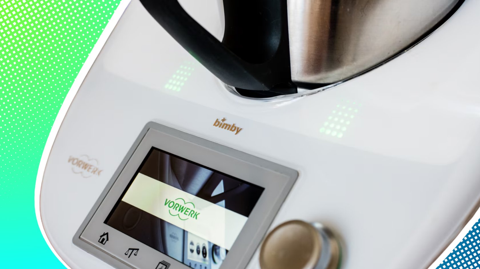 Thermomix Nahaufnahme vom Display