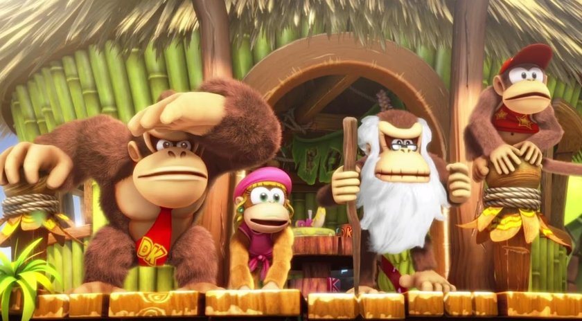 Klassischer Jump’n’Run-Spaß mit Kultfaktor: Donkey Kong Country begeistert mit rasanter Action. 