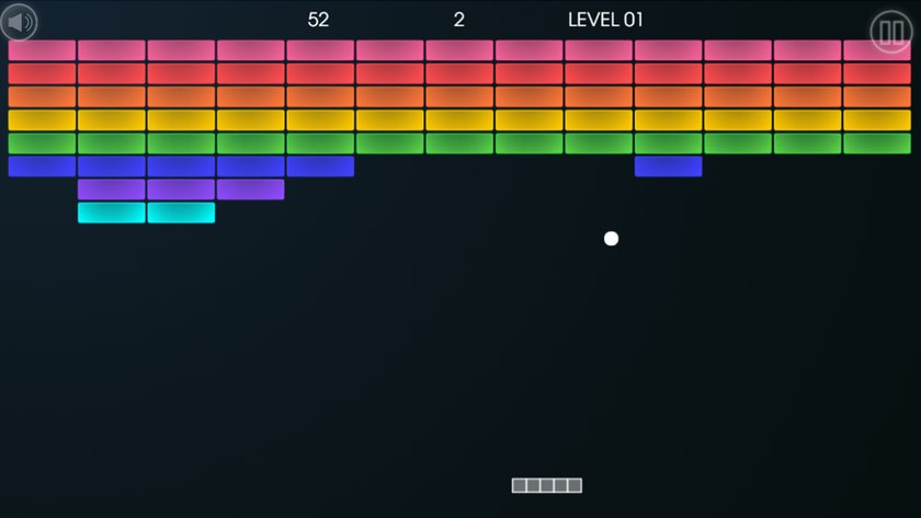 Screenshot des Spiels Atari Breakout