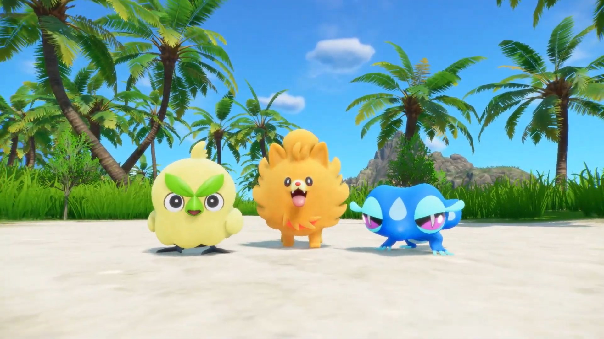 Starter Pok&eacute;mon from Pok&eacute;mon Wind and Pok&eacute;mon Wave
