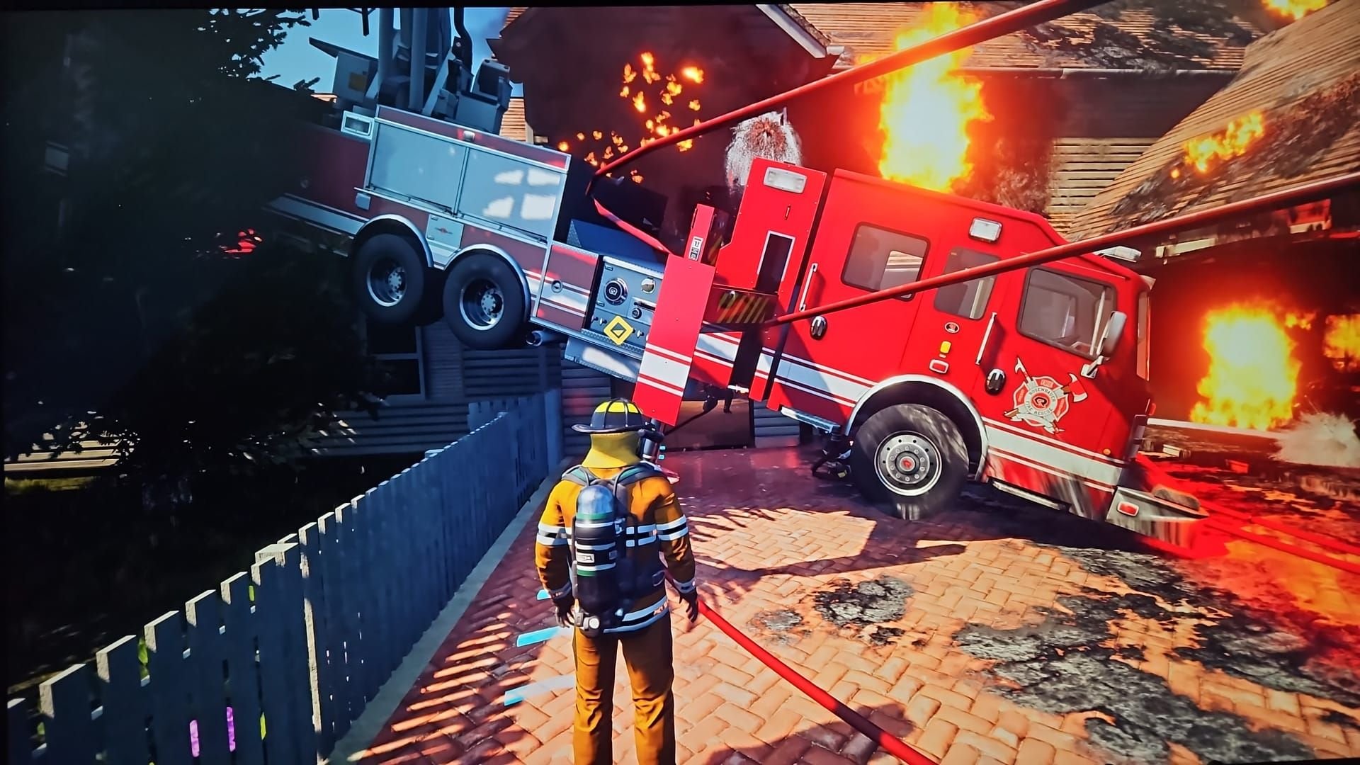 Der Feuerwehr-Simulator hat mit einigen Problemen zu kämpfen.
