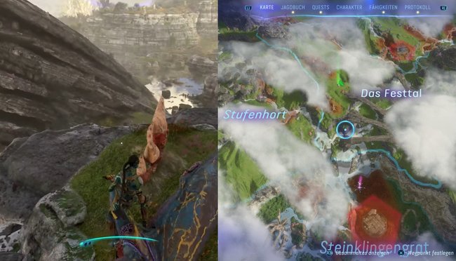 Hier findet die erste aeolische Windflöte.