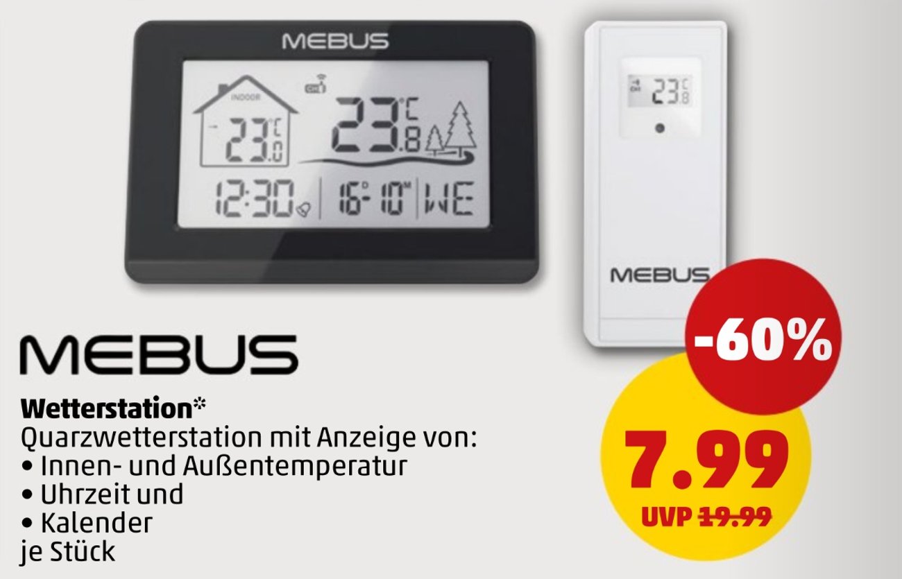Die Wetterstation im Penny-Prospekt. Die Wetterstation im Penny-Prospekt.