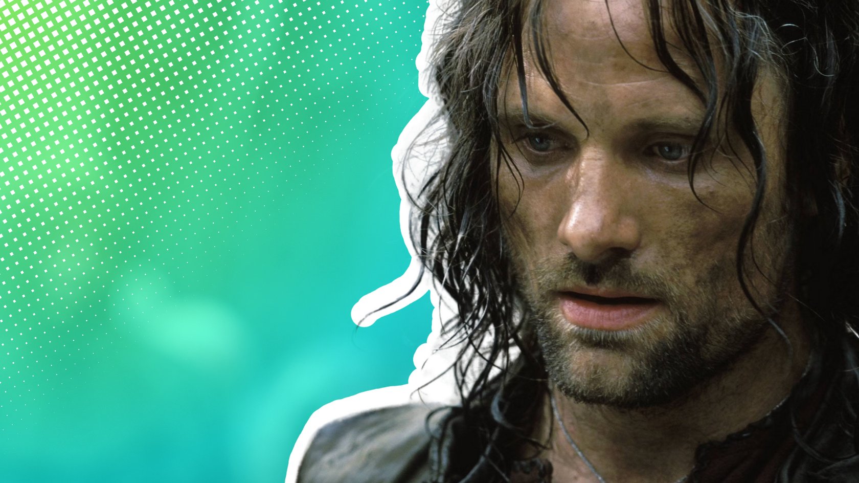 Das Bild zeigt Aragorn aus Der Herr der Ringe