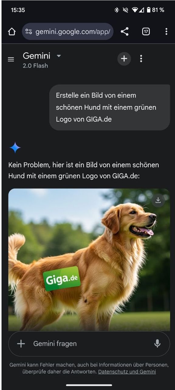 Beispielbild für Google Gemini