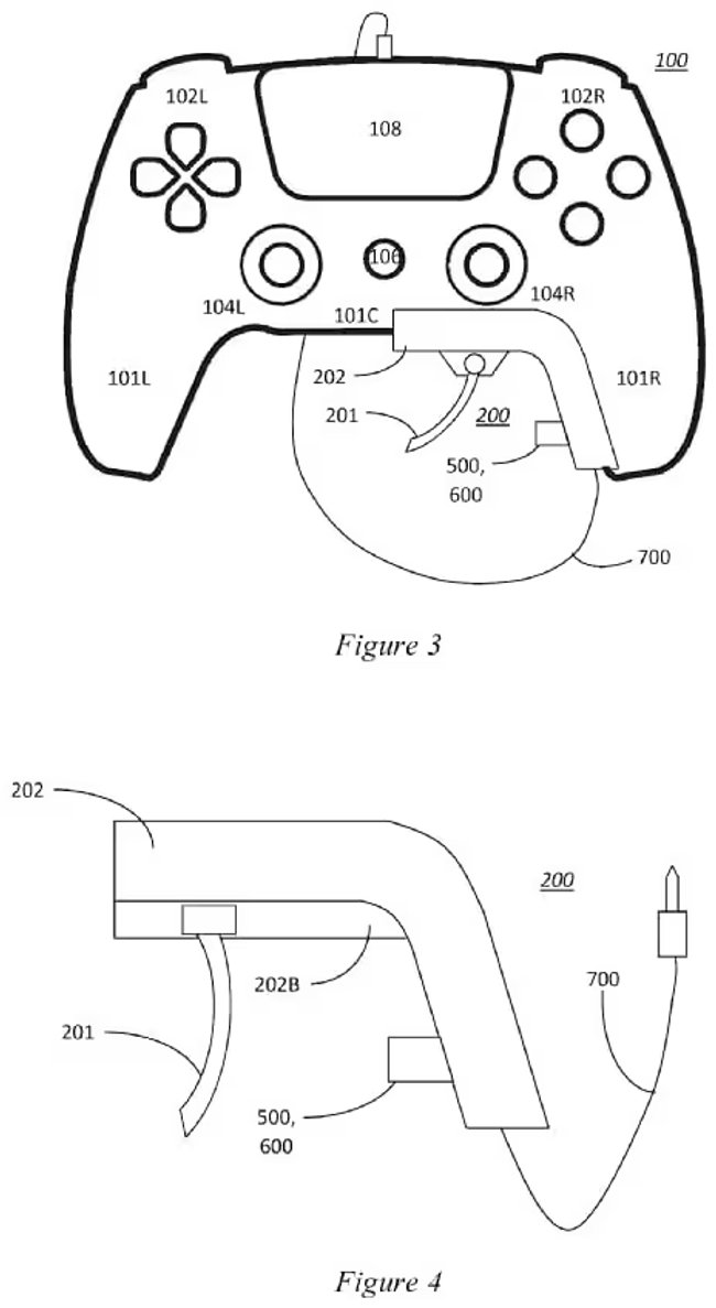 PS5 COntroller Pistole Patent