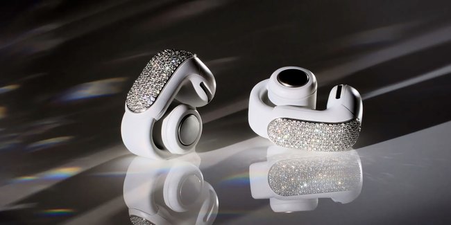 Bose Ultra Open Earbuds mit echten Diamanten