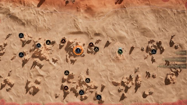 Hier befindet sich die Imperiale Teststation 2 im südlichen Hagga-Becken.