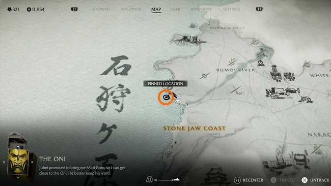 Fundort der "Schleichender Neid"-Maske.