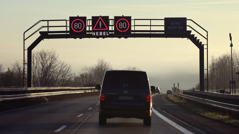 Besonders auf Autobahnen in Baden-Württemberg besteht hohe Unfallgefahr.