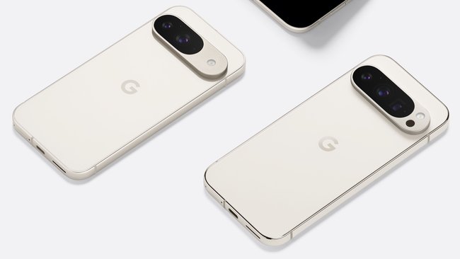 Google Pixel 9 (links) und Google Pixel 9 Pro (rechts)