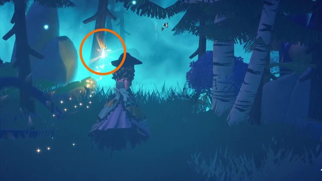 Leuchtfeuer im Hier und Dort in Längst verlorene Liebe in Disney Dreamlight Valley