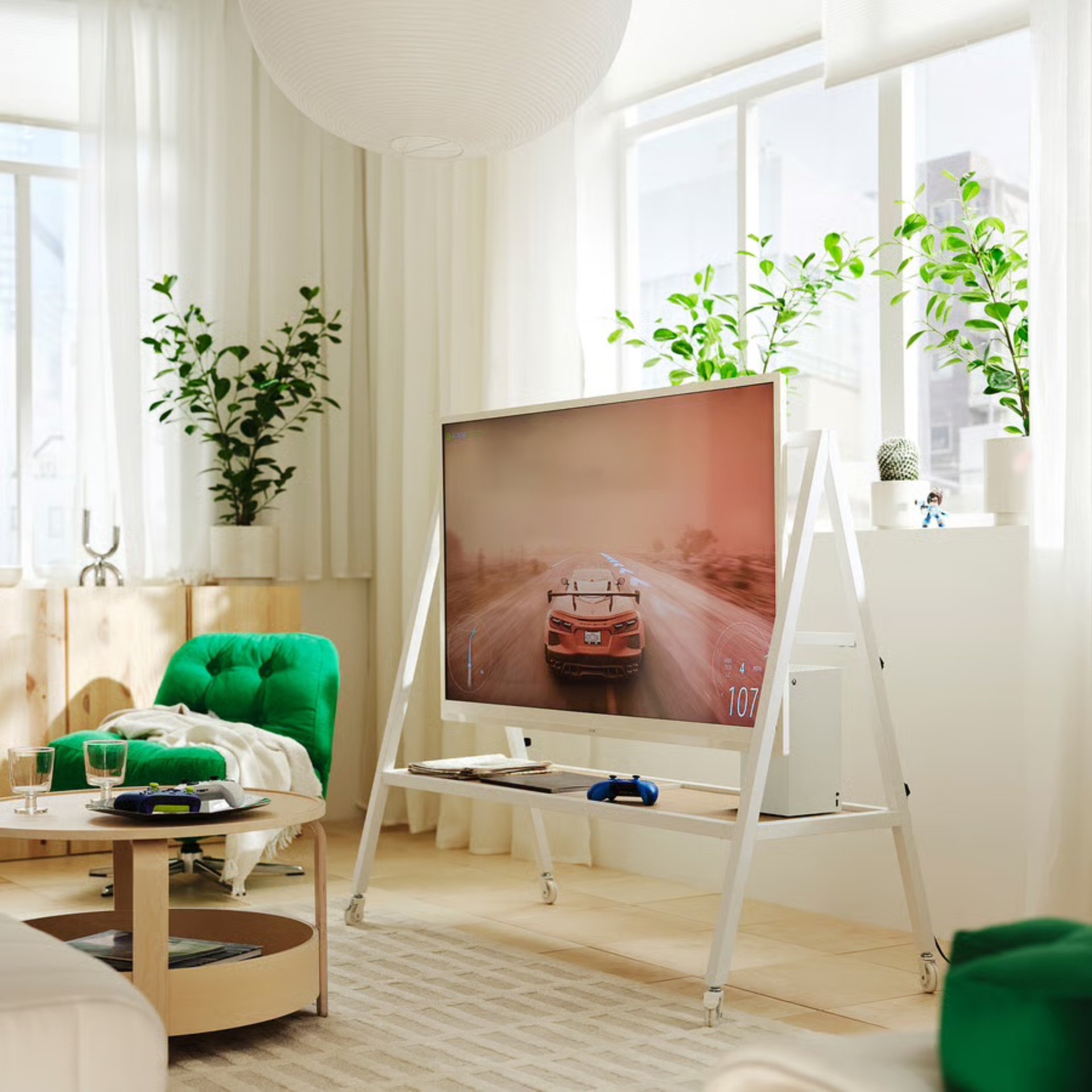 99 euros, wheels and space for the PS5: This Ikea furniture should appeal to many gamers